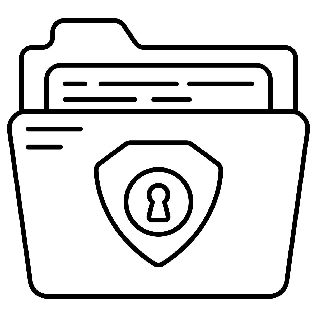 locked folder icon