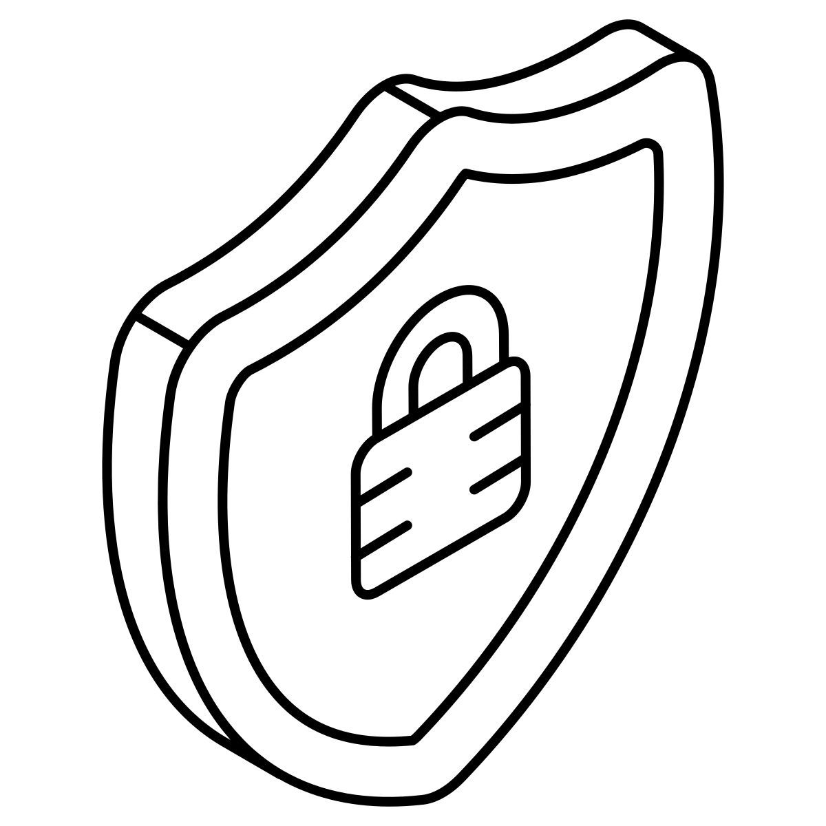 锁定盾牌 icon