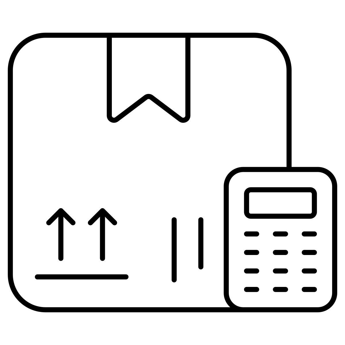 Calcul logistique icon
