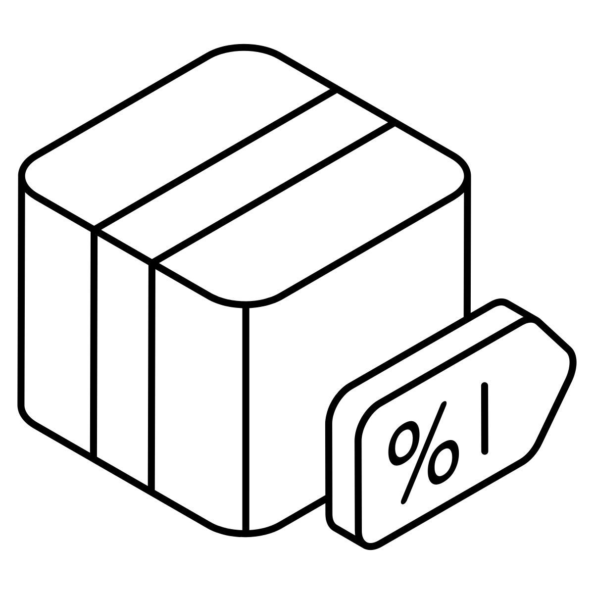 logistic discount icon
