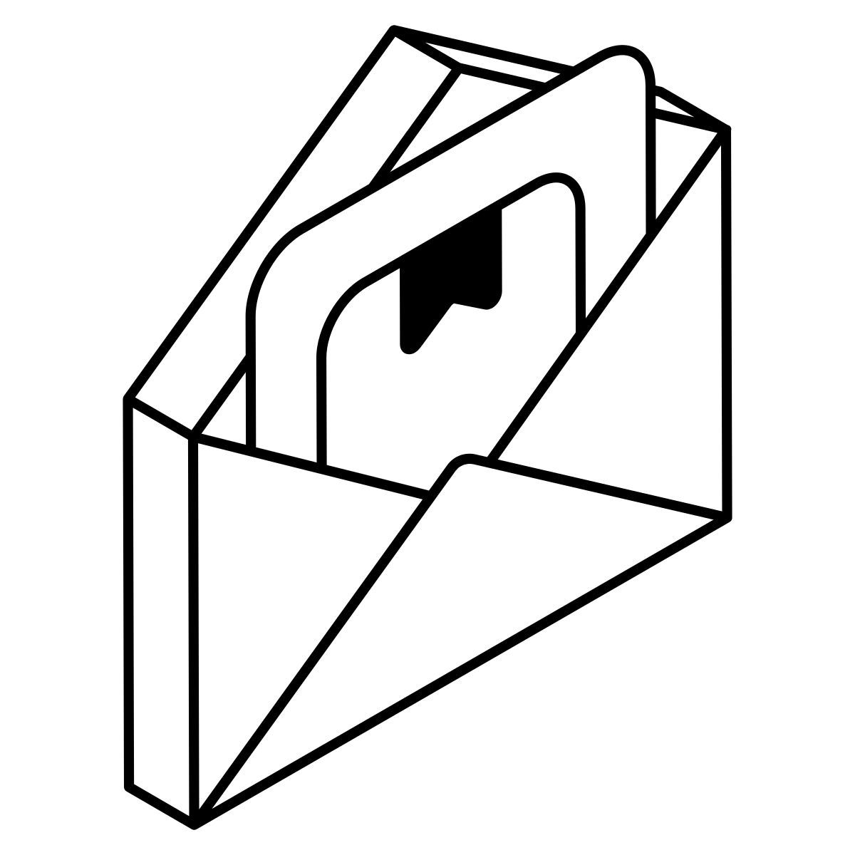 logistic mail icon