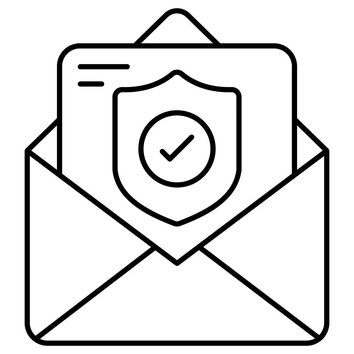 sicurezza della posta icon