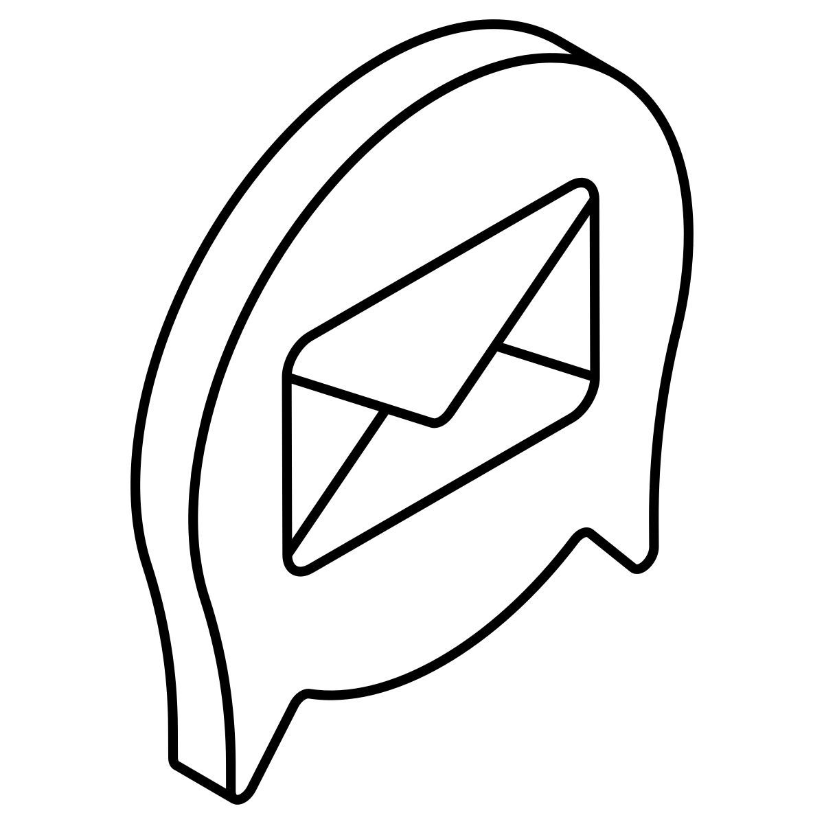 correspondência icon
