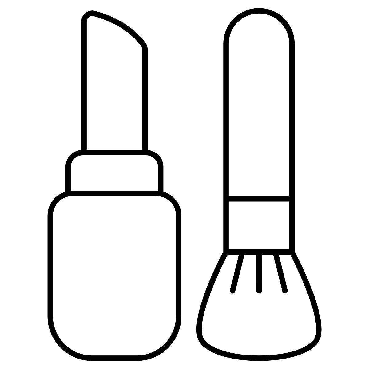 makeup accessories icon