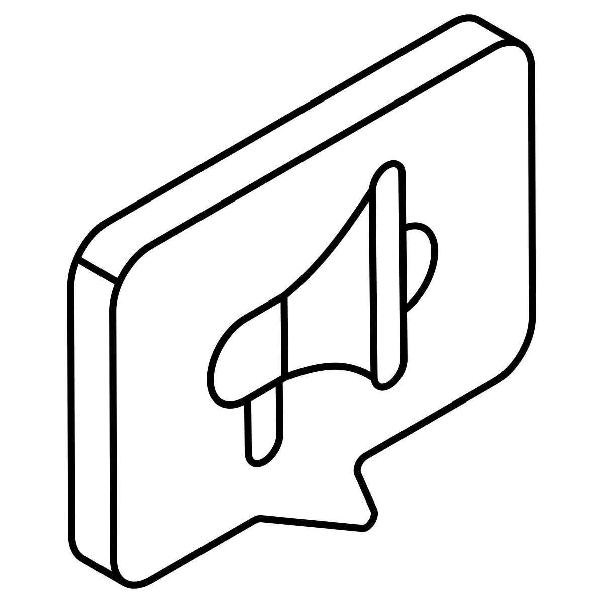 marketing chat icon