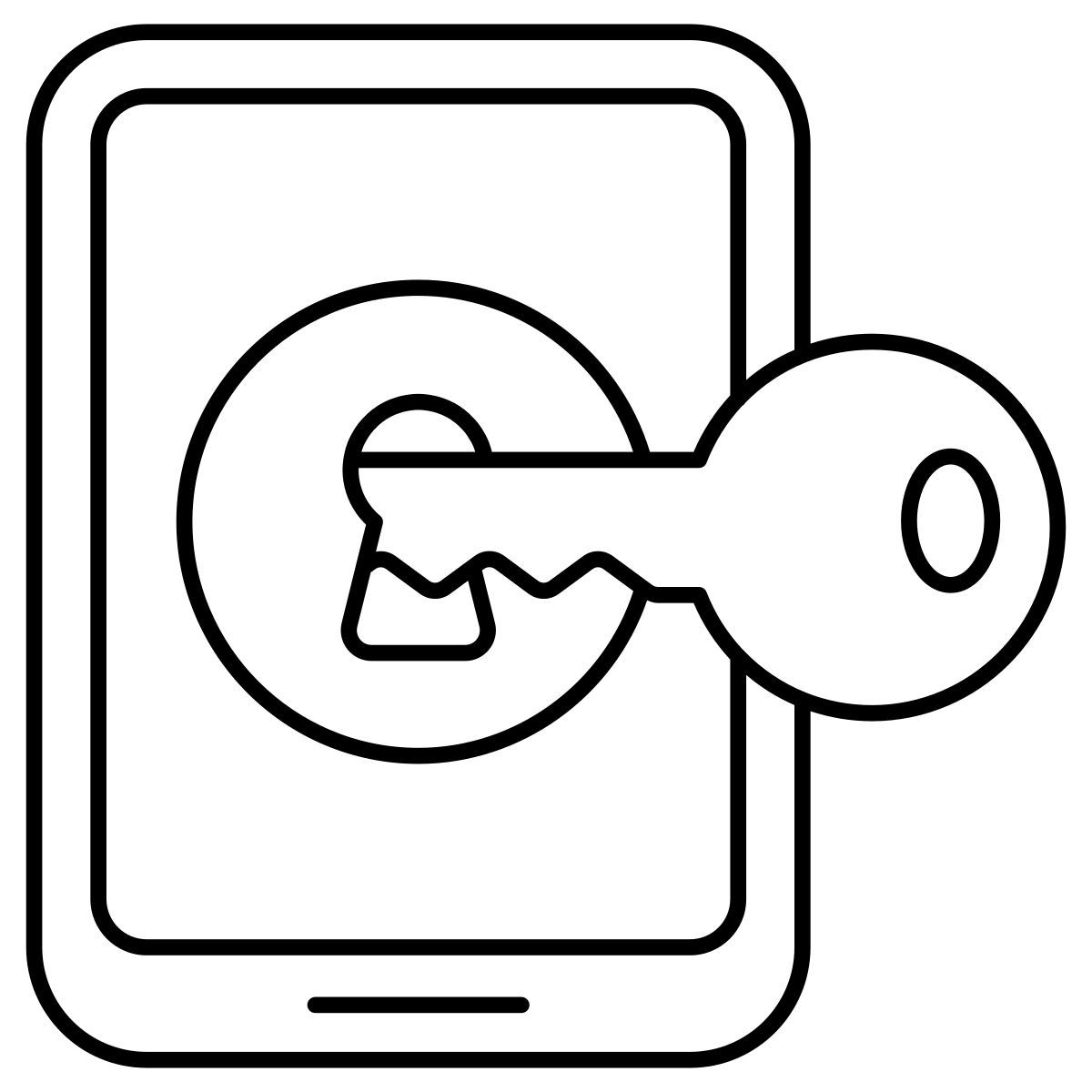 mobile access icon