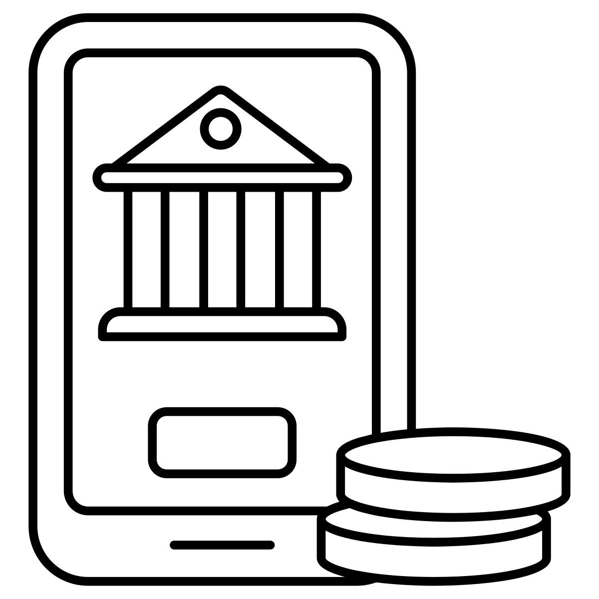 mobile banking icon