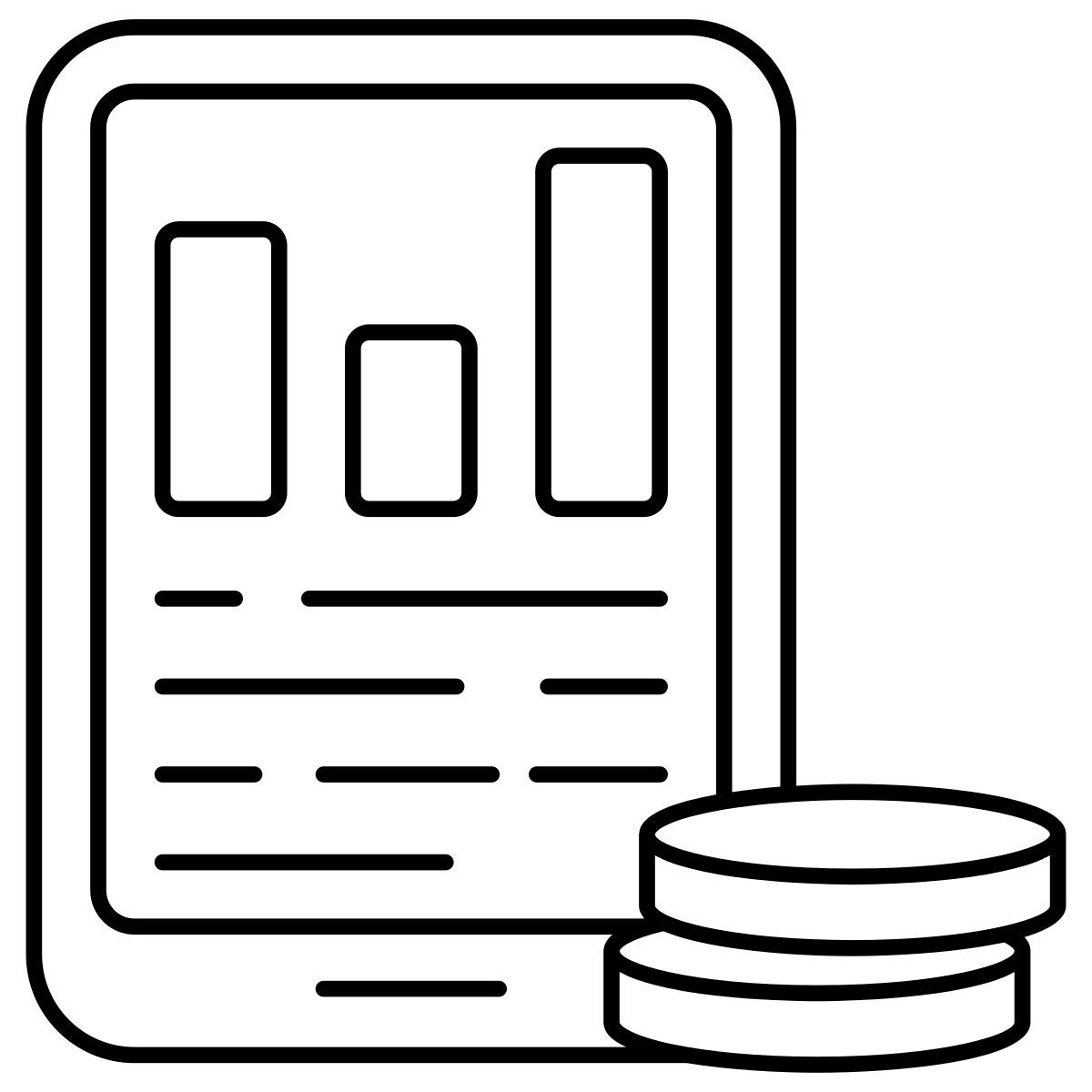 모바일 데이터 분석 icon