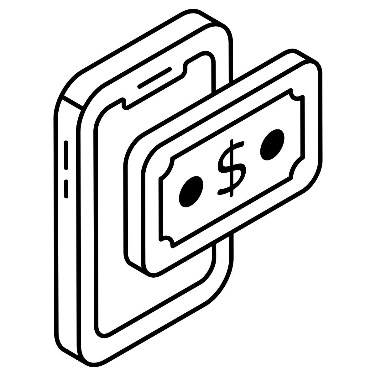 mobile money icon