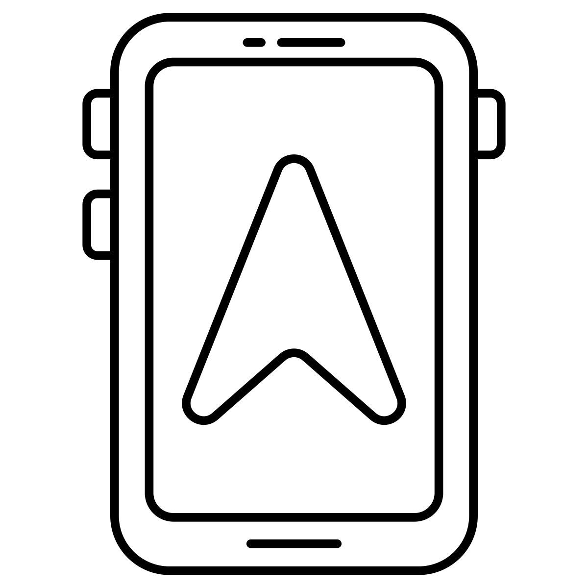 navegación móvil icon