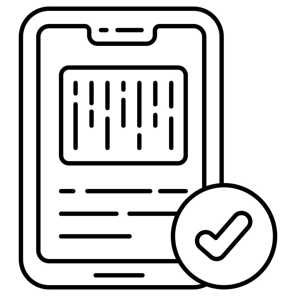 mobile parcel icon