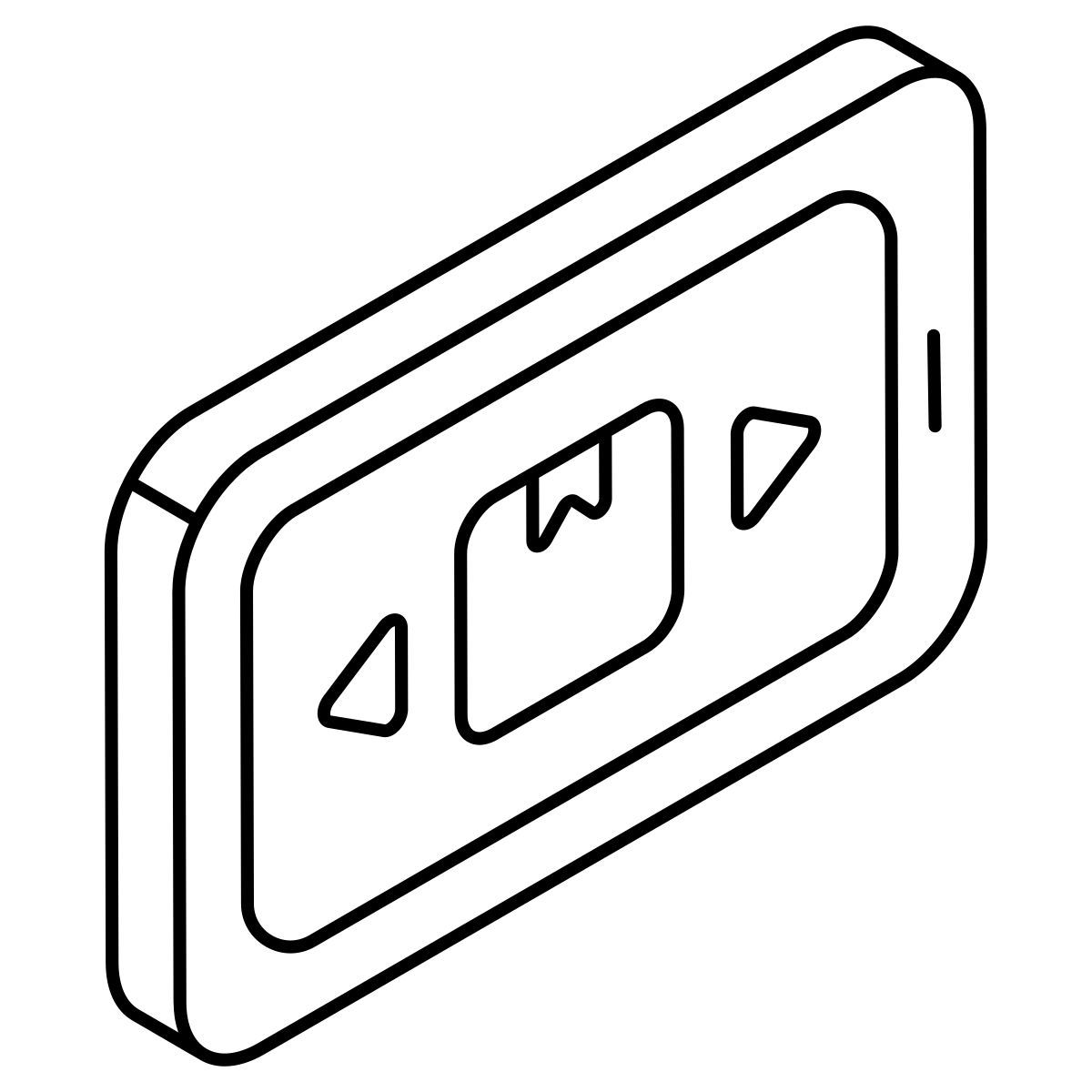 mobile parcel icon