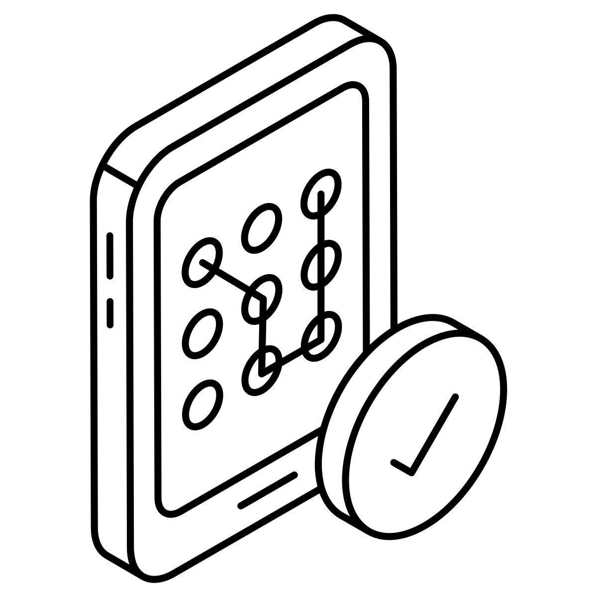 手机图案锁 icon