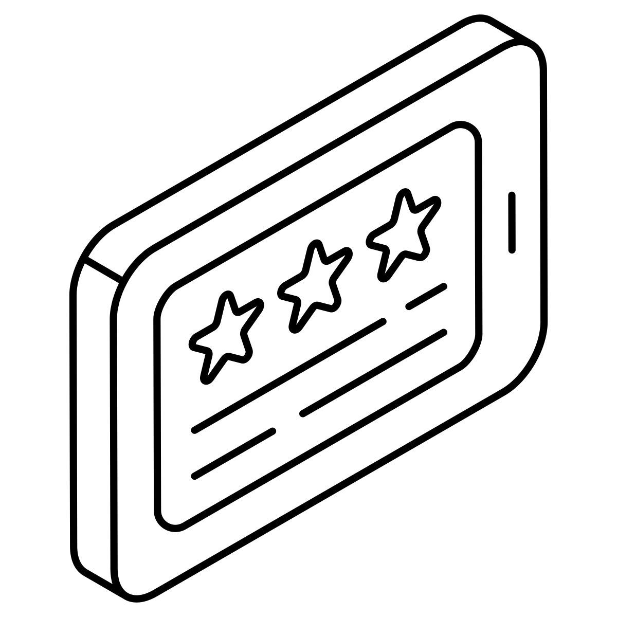 mobile ratings icon