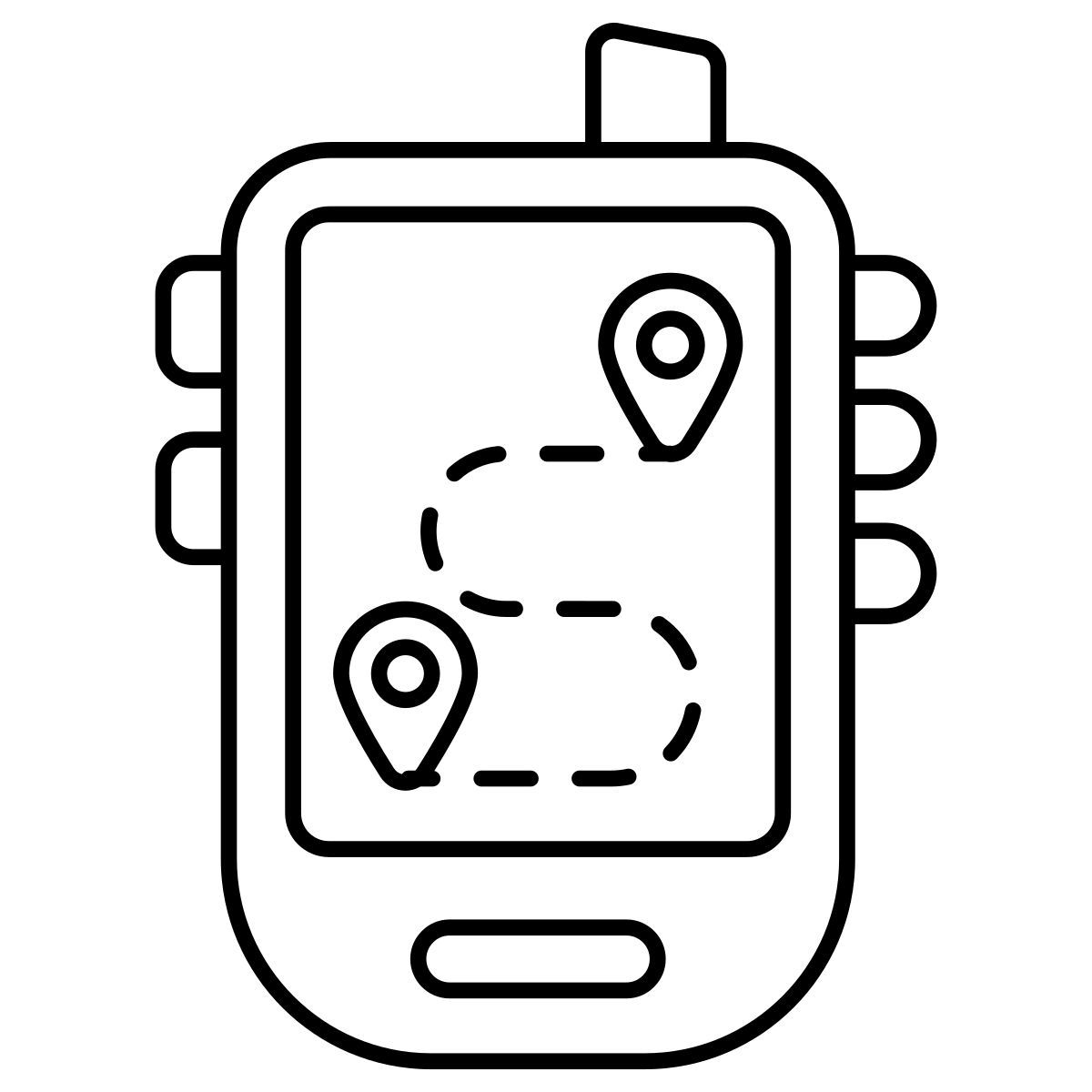 percorso mobile icon