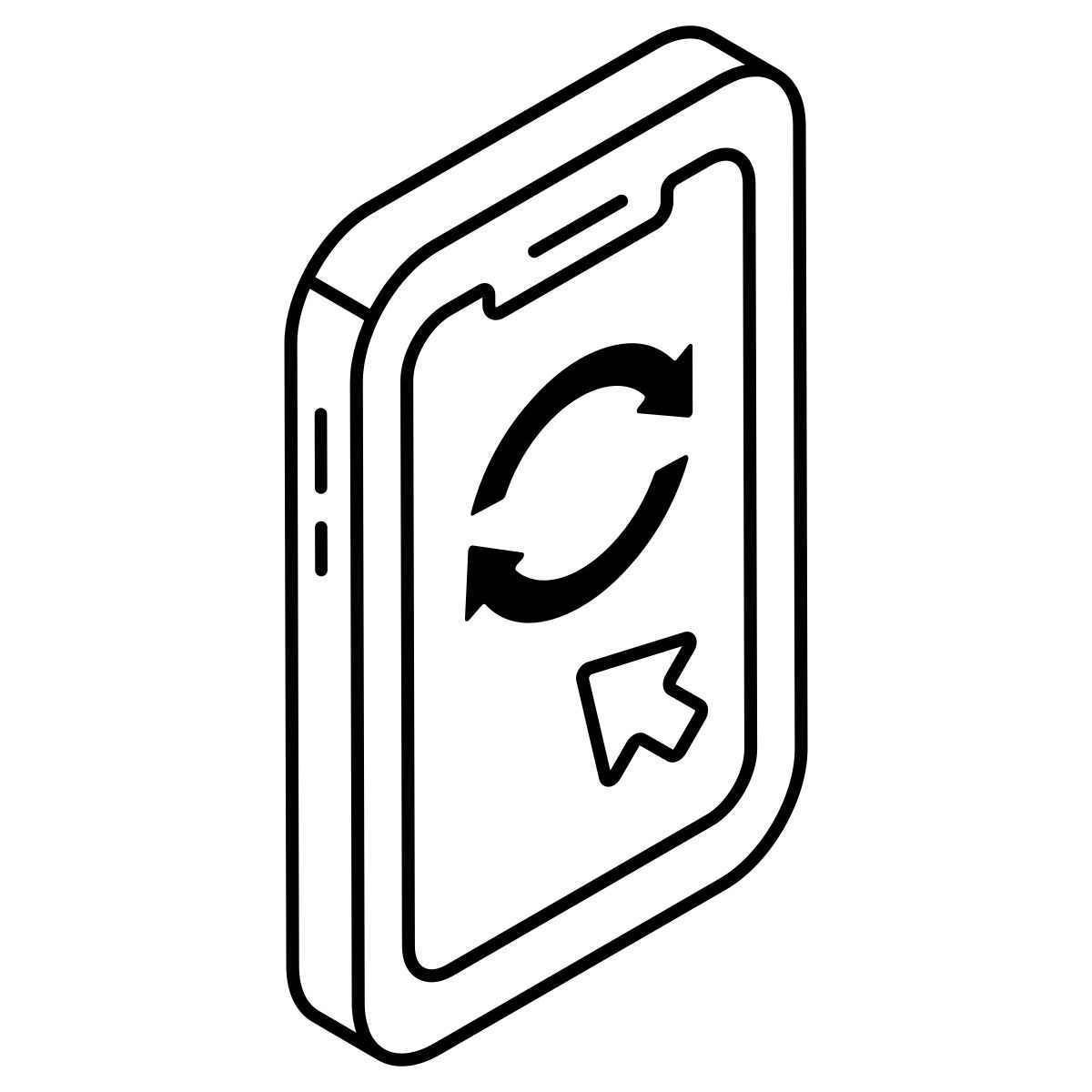 mobile update icon