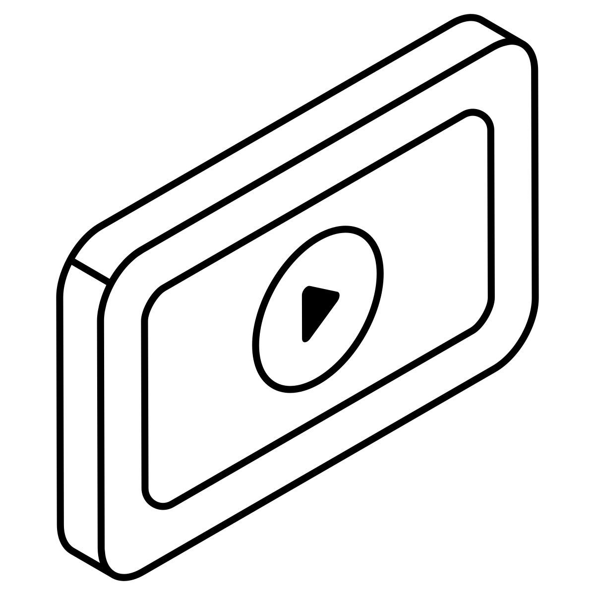 mobile video icon