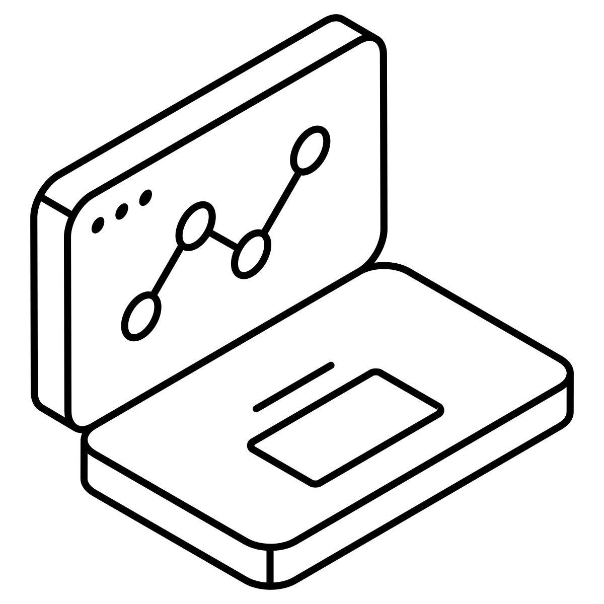 온라인 데이터 분석 icon