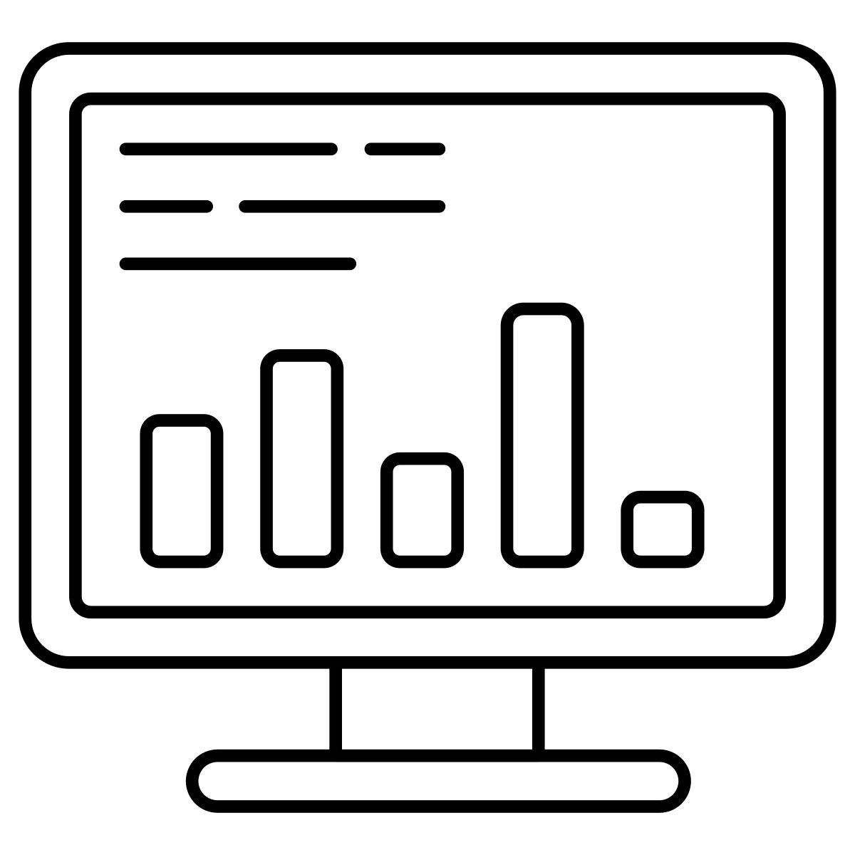 온라인 데이터 분석 icon