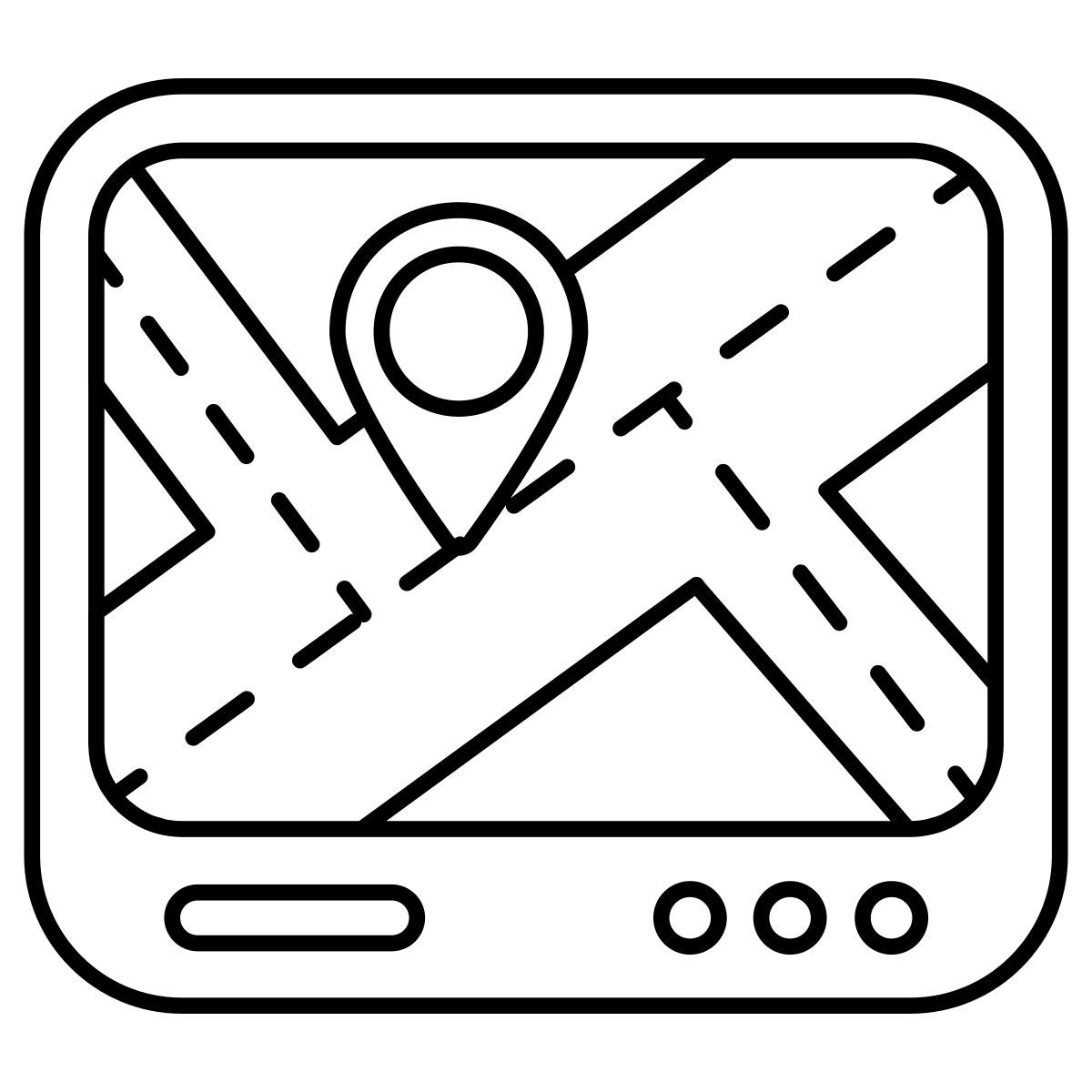 온라인 지도 icon