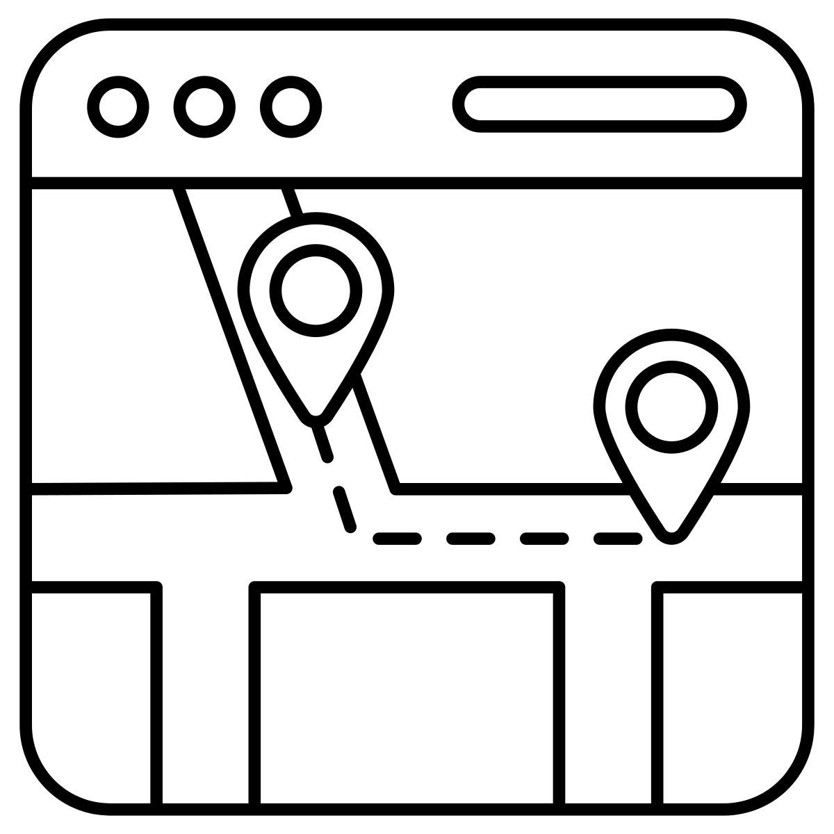 online navigation icon