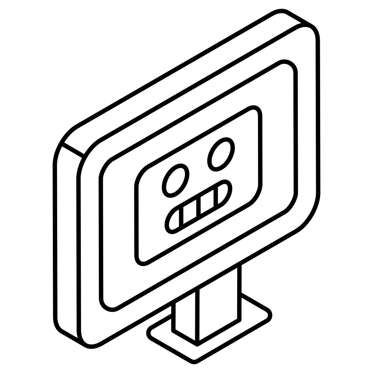 online robot icon