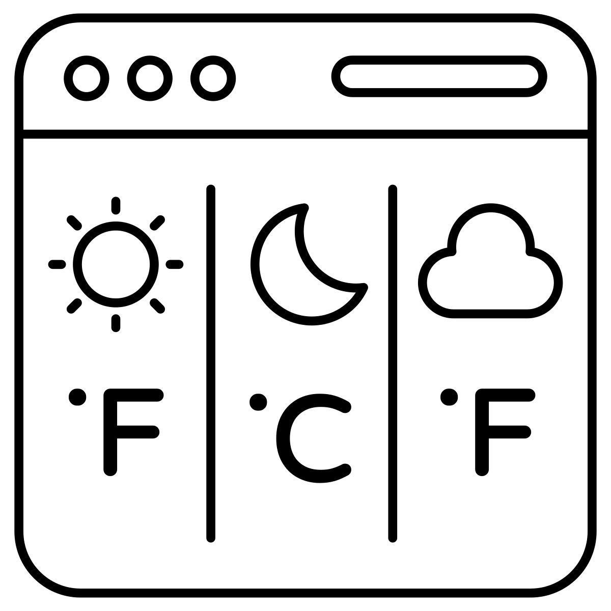 pronóstico del tiempo en línea icon
