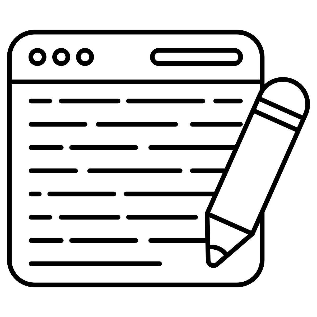 only article writing icon