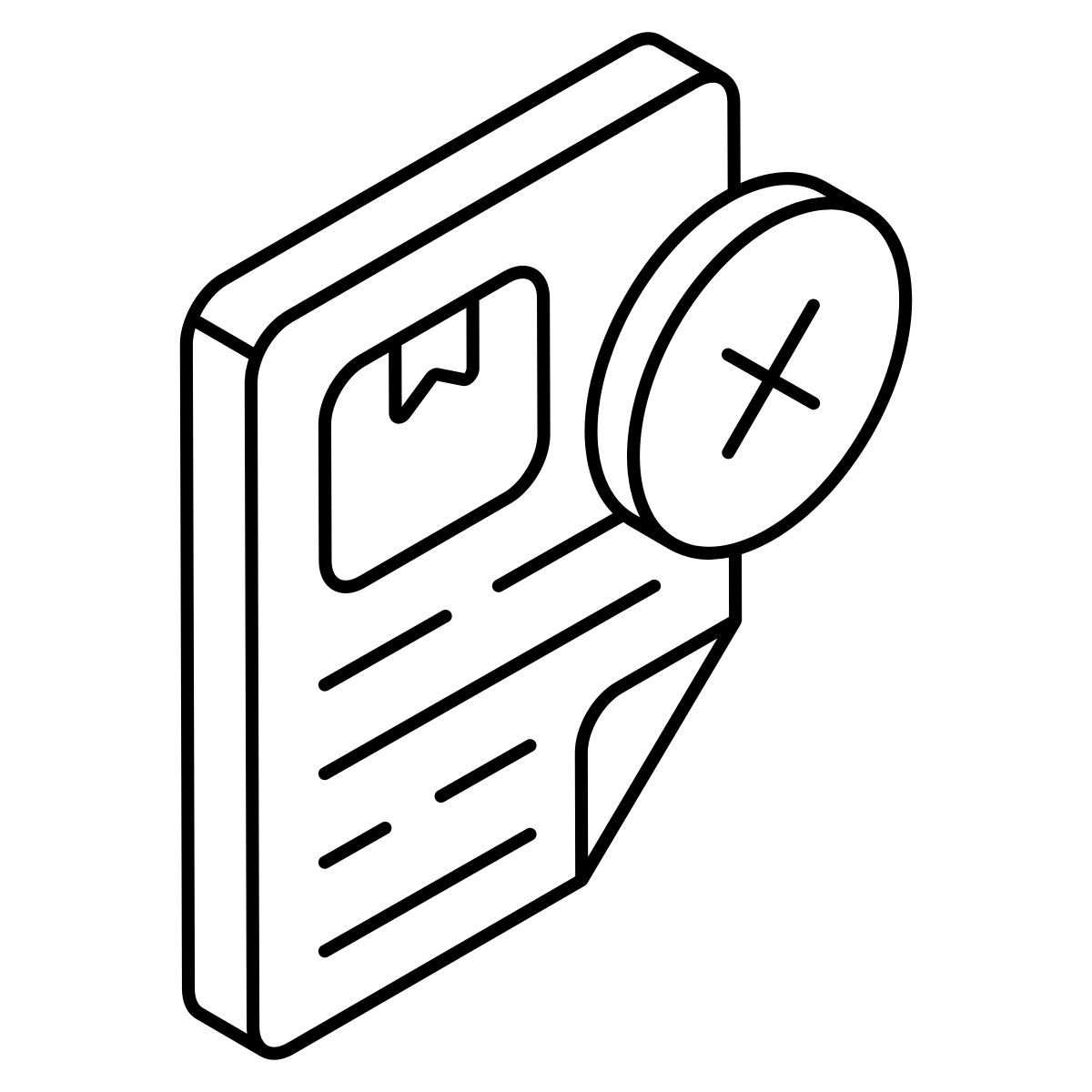 annuler la commande icon