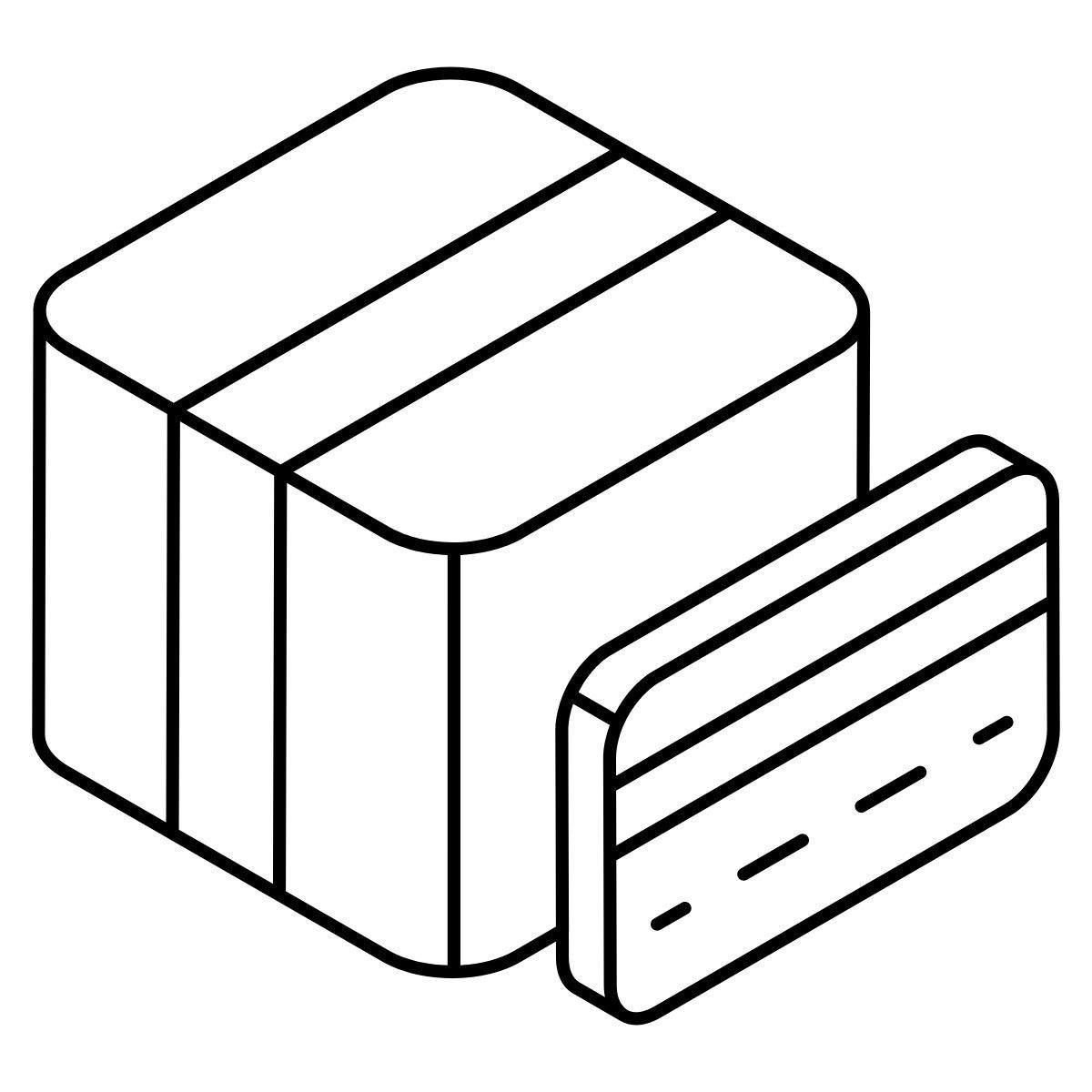 parcel card payment icon
