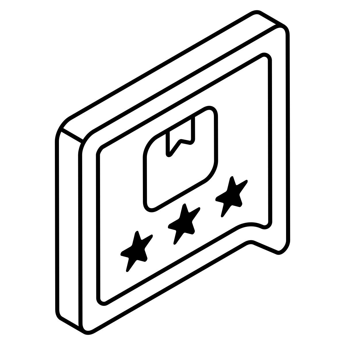 Reembolso de paquete icon