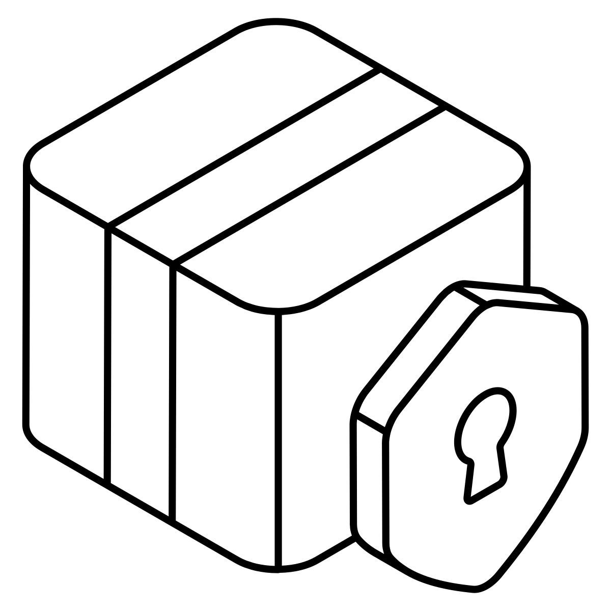 sécurité des colis icon