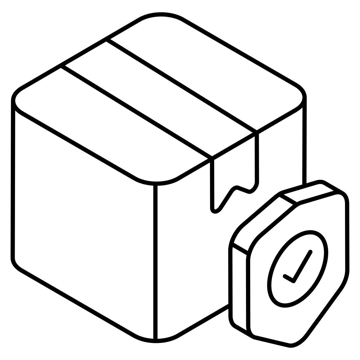 sicurezza dei pacchi icon