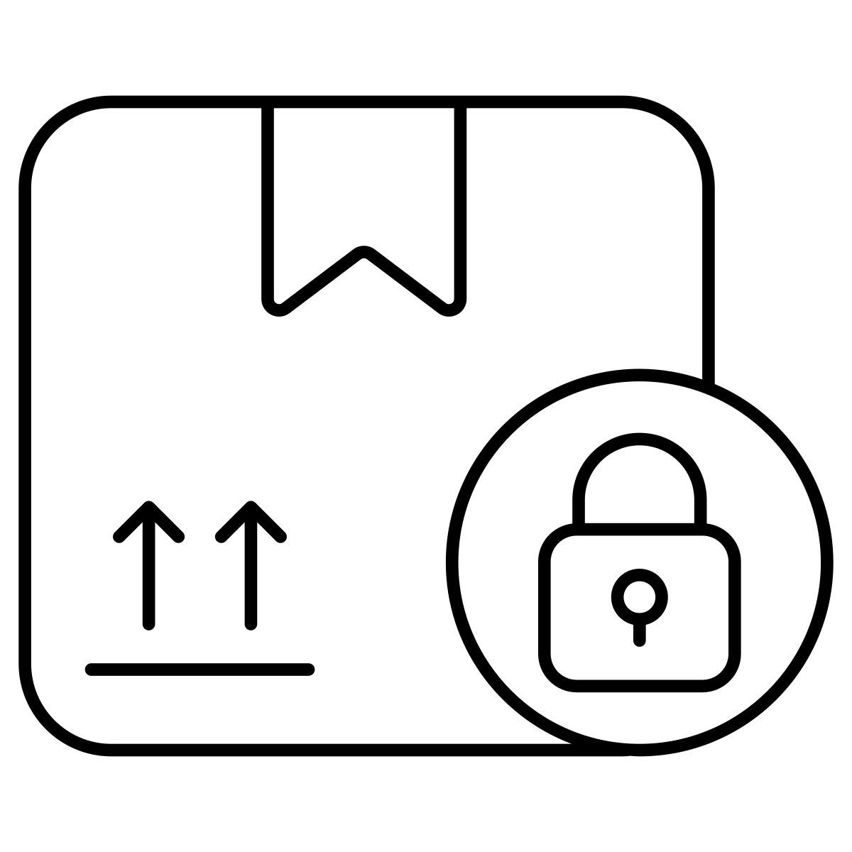sicurezza dei pacchi icon