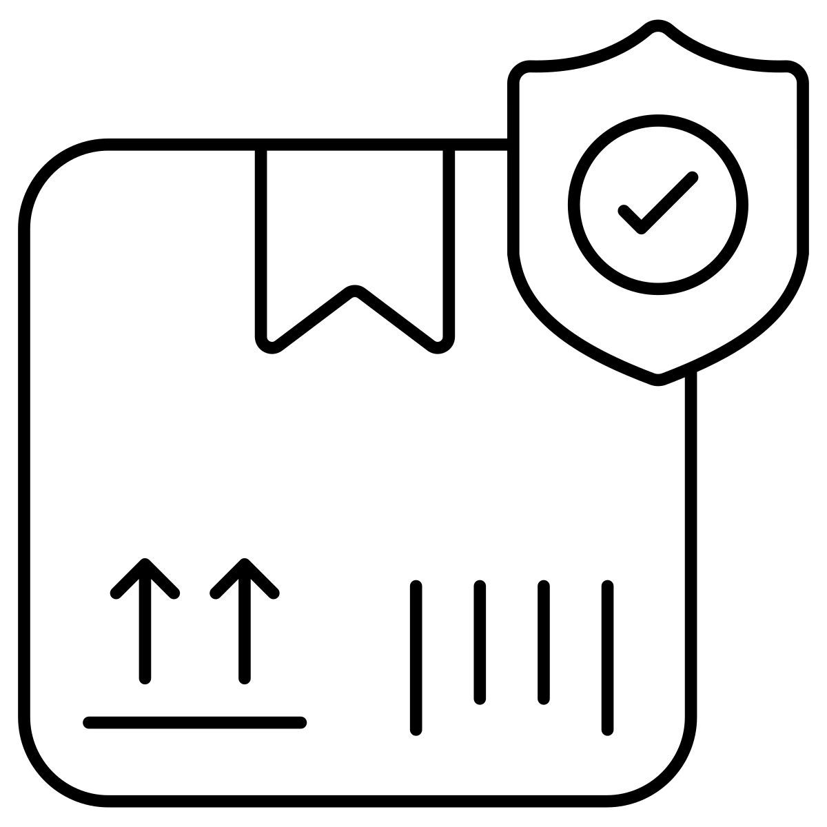 sicurezza dei pacchi icon