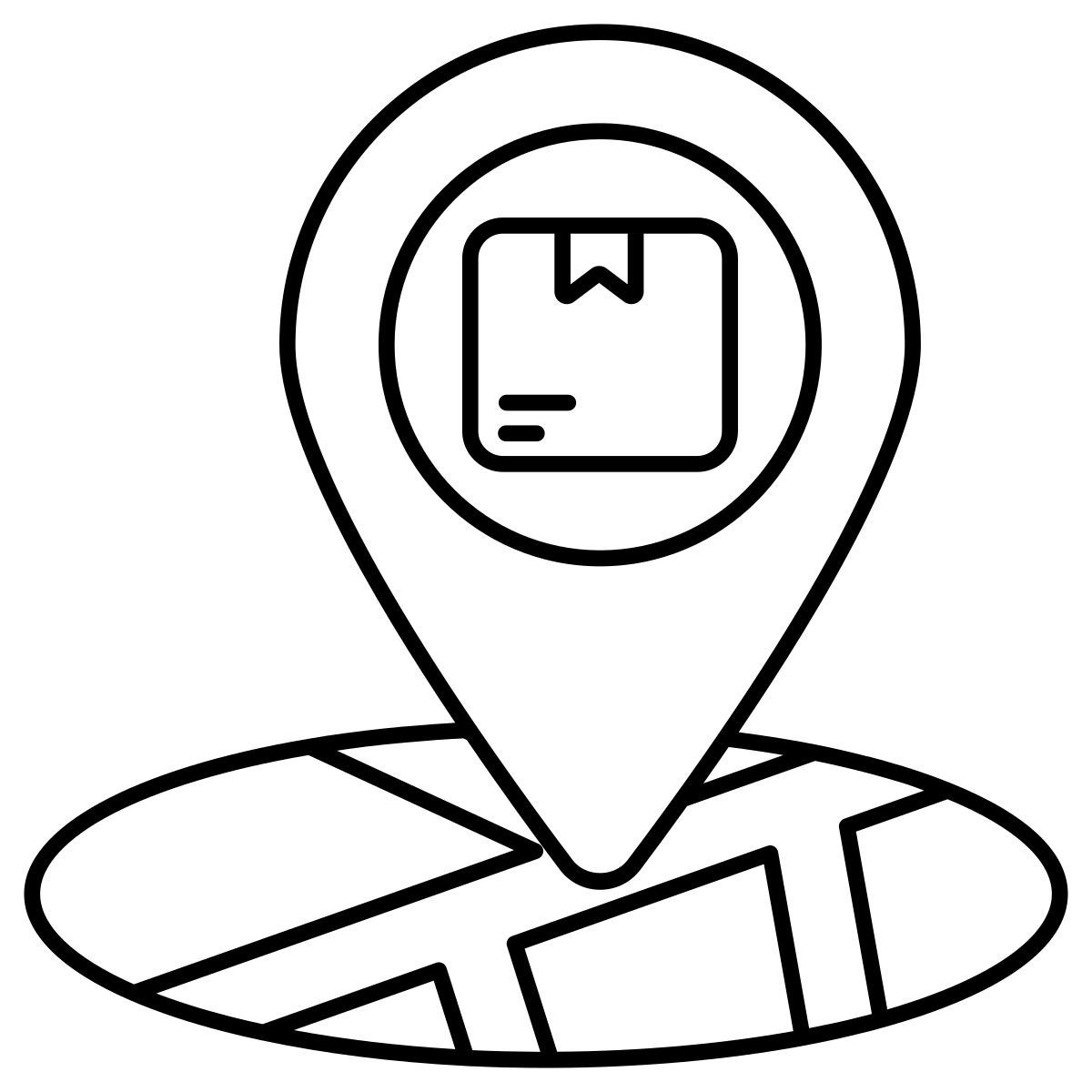 parcel tracking icon