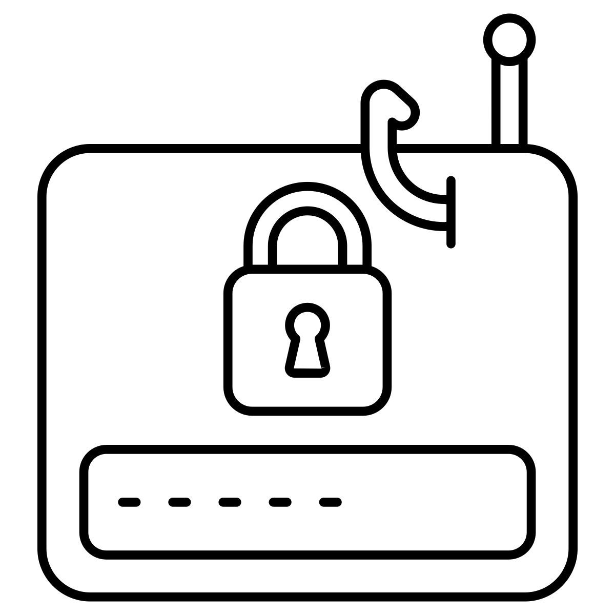 password phishing icon