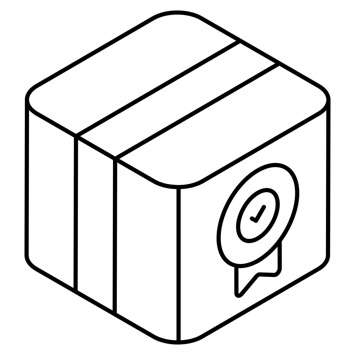 premium parcel icon