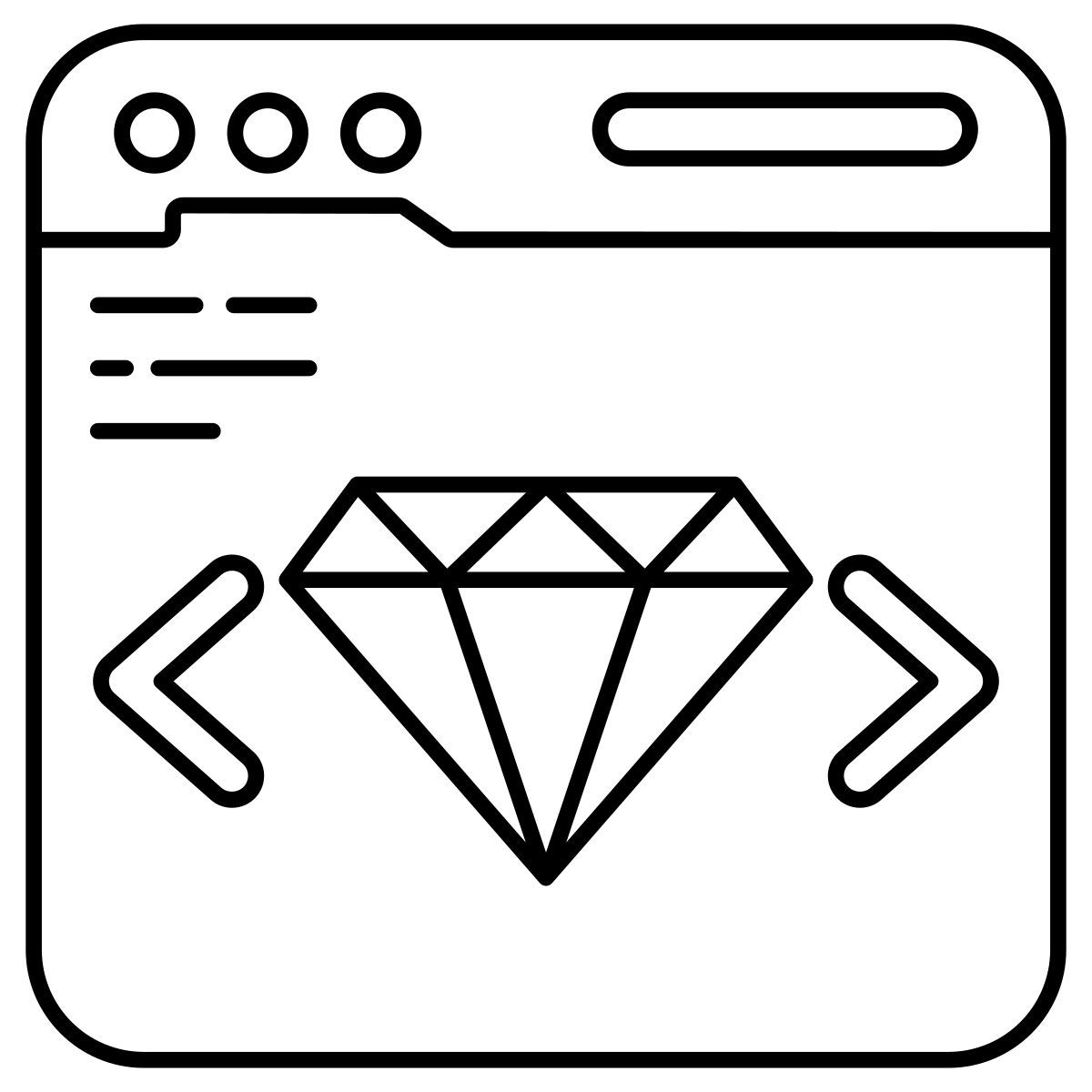 sito web premium icon