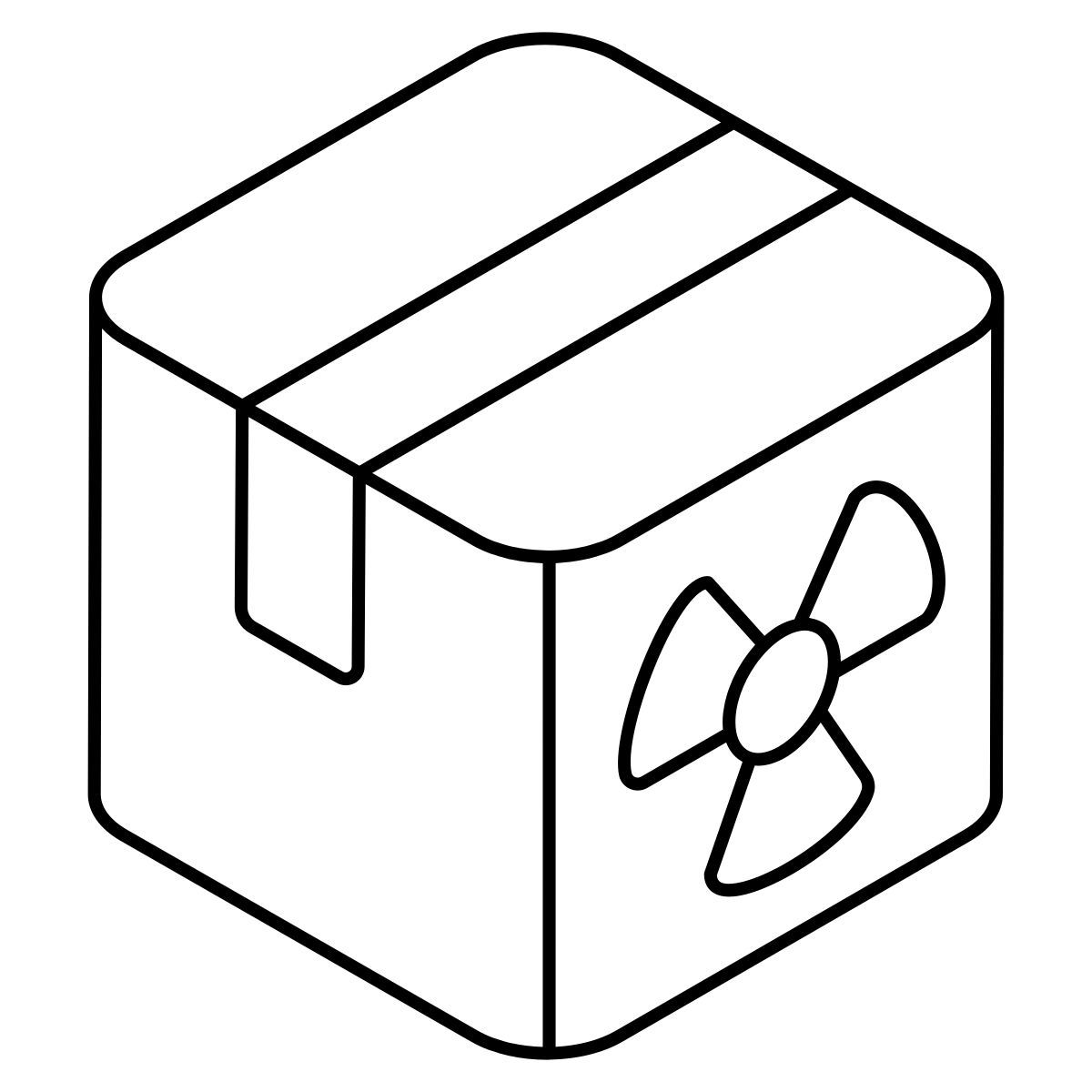 radioaktives paket icon