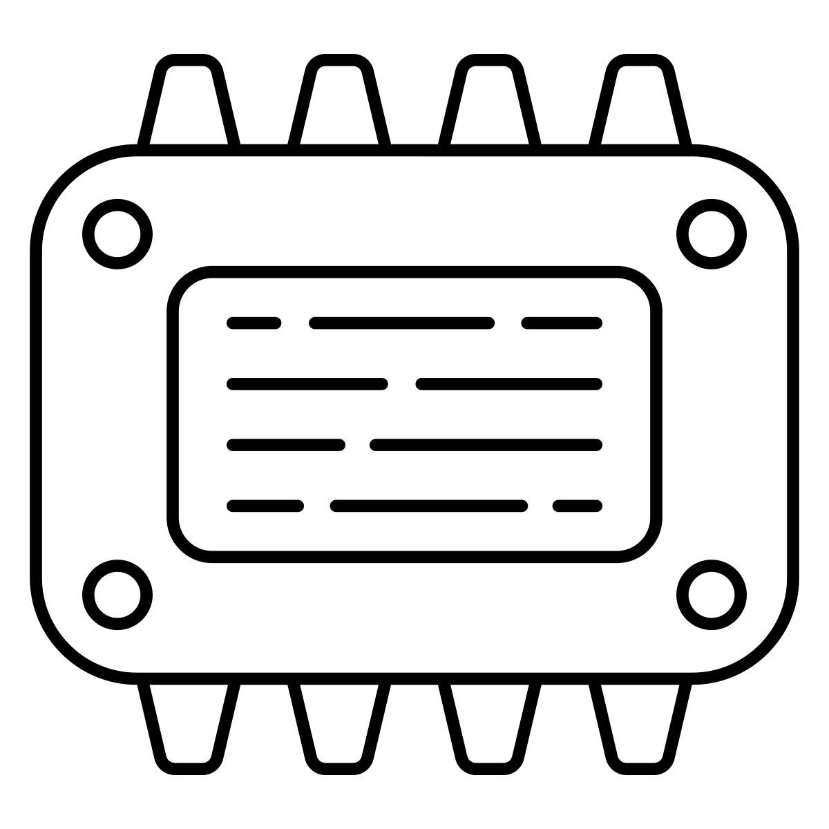 random access memory icon