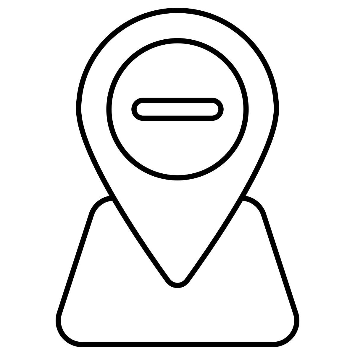 supprimer l'emplacement icon