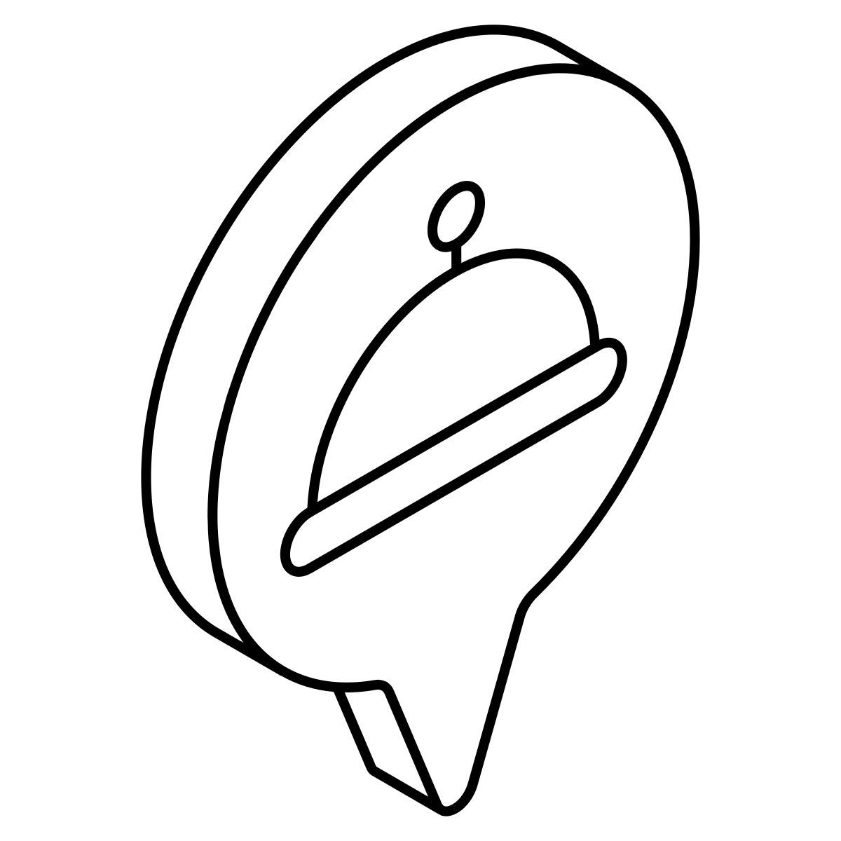 restaurant location icon