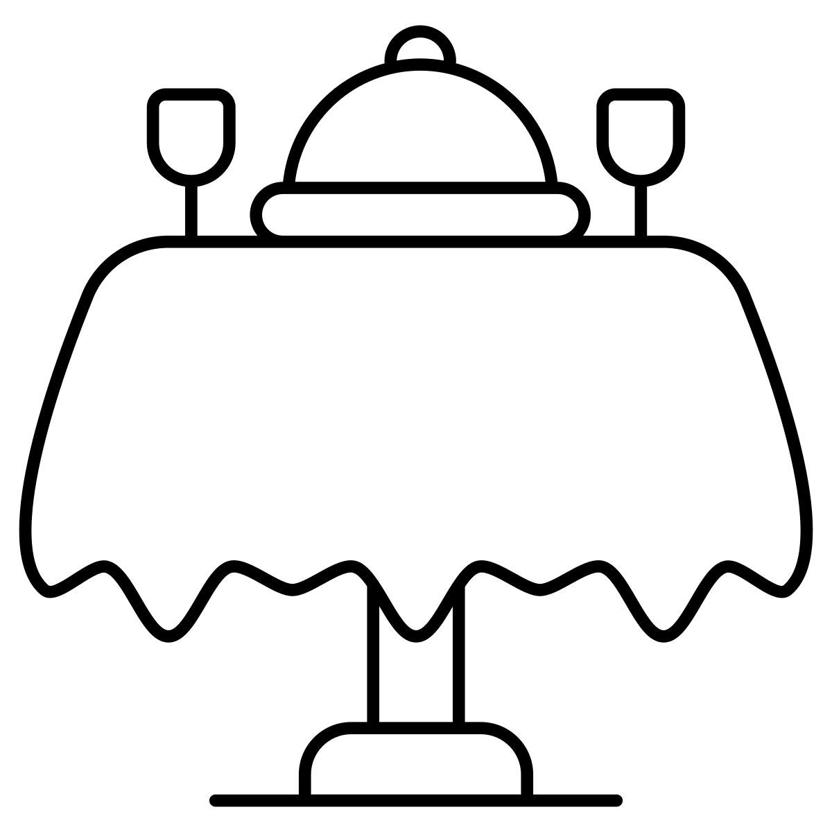 restaurant table icon