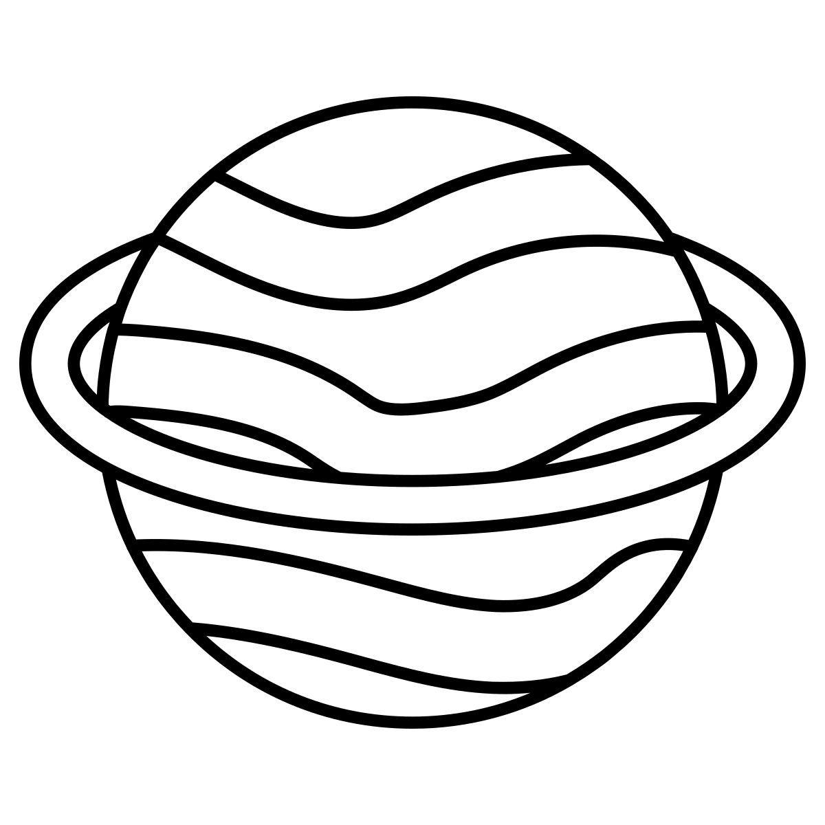 revolving planet icon