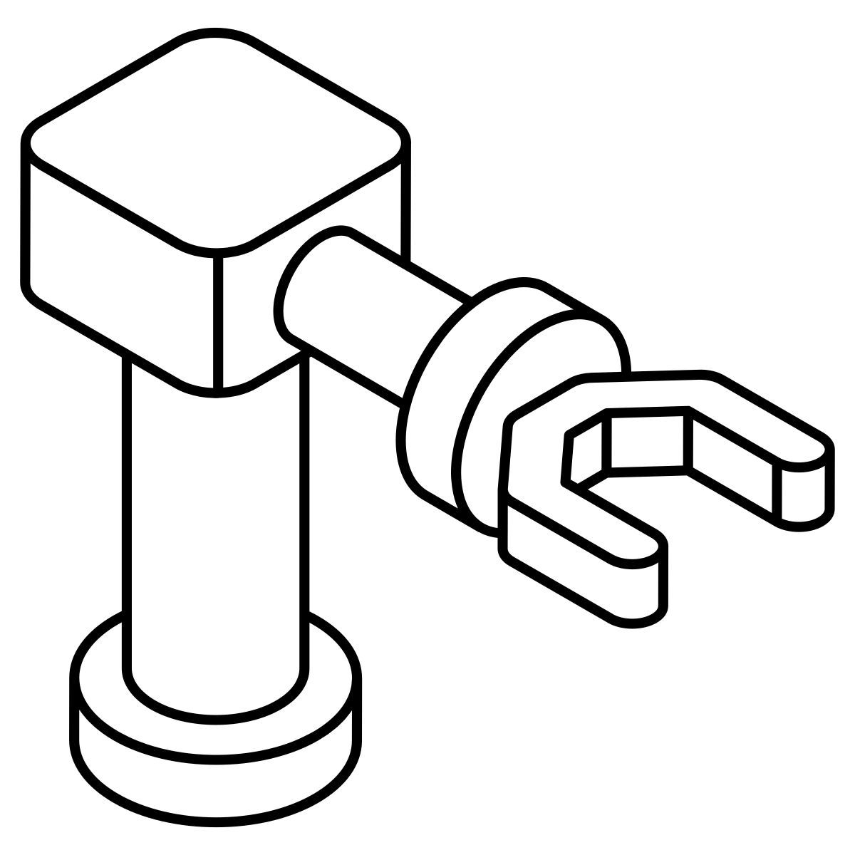 robotic arm icon