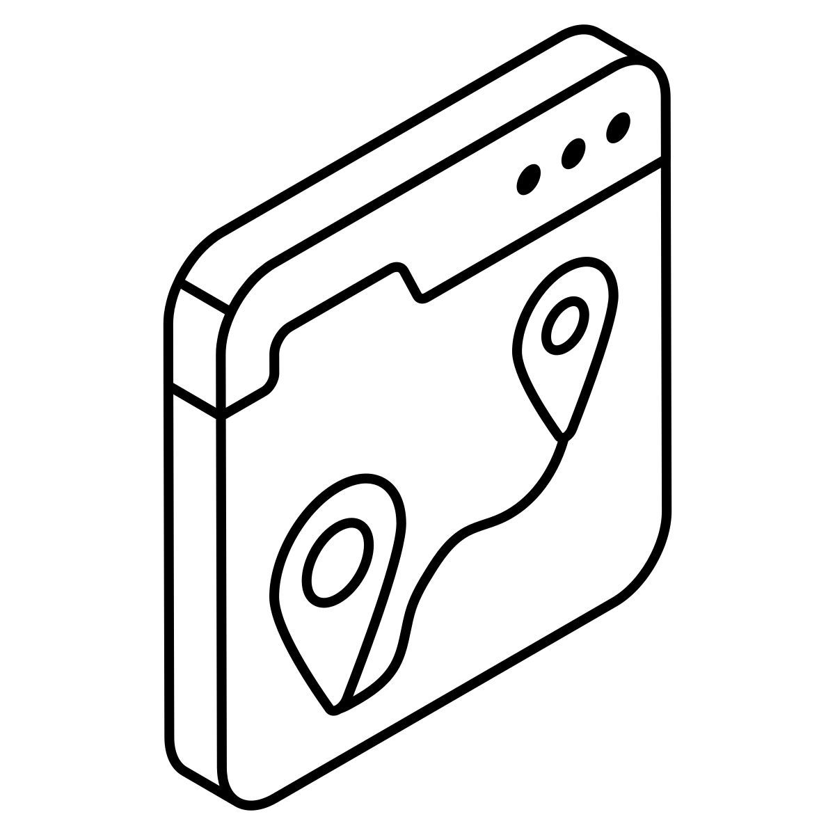 itinéraire icon