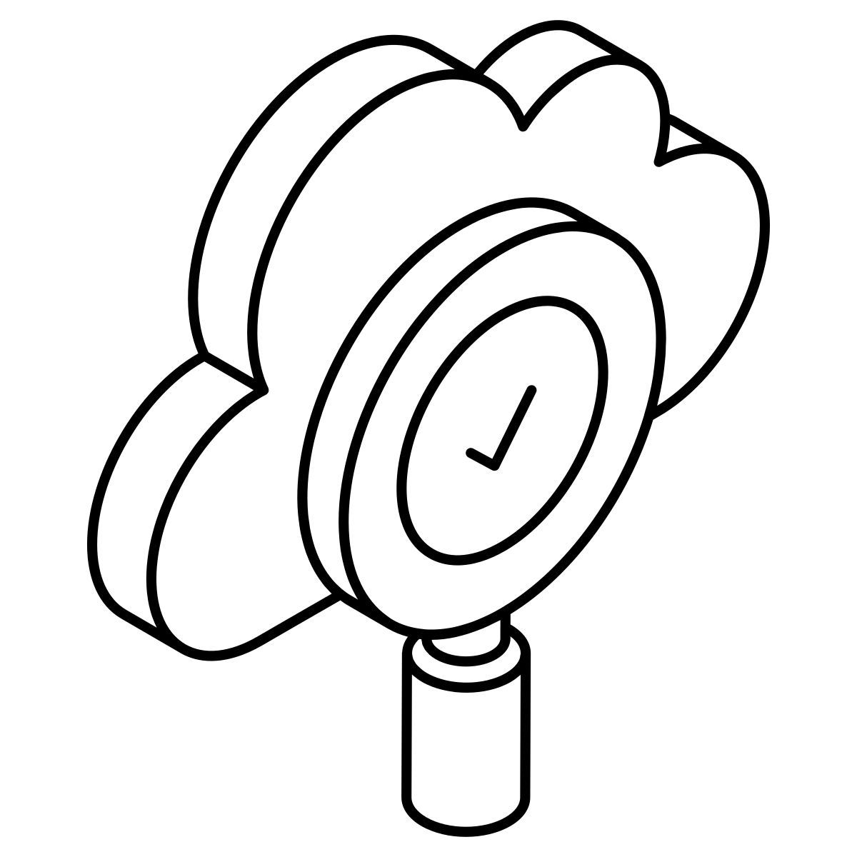 검색 클라우드 icon