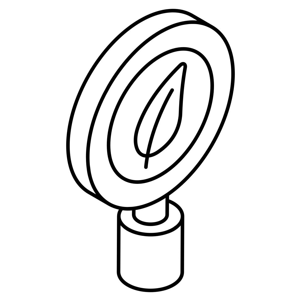 search leaf icon