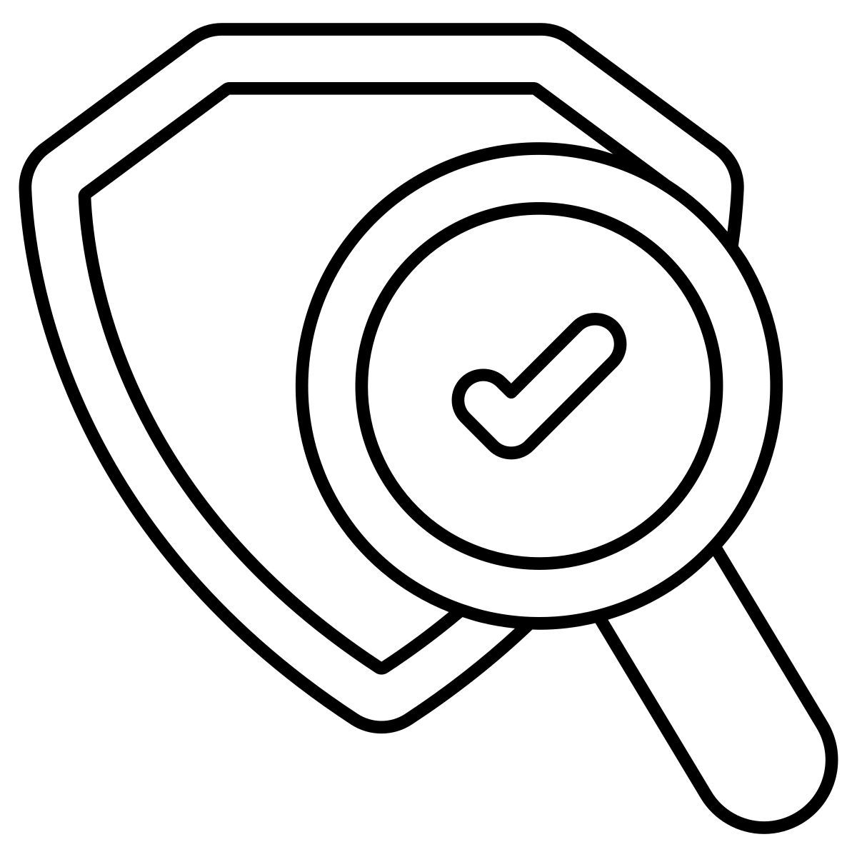ricerca di sicurezza icon